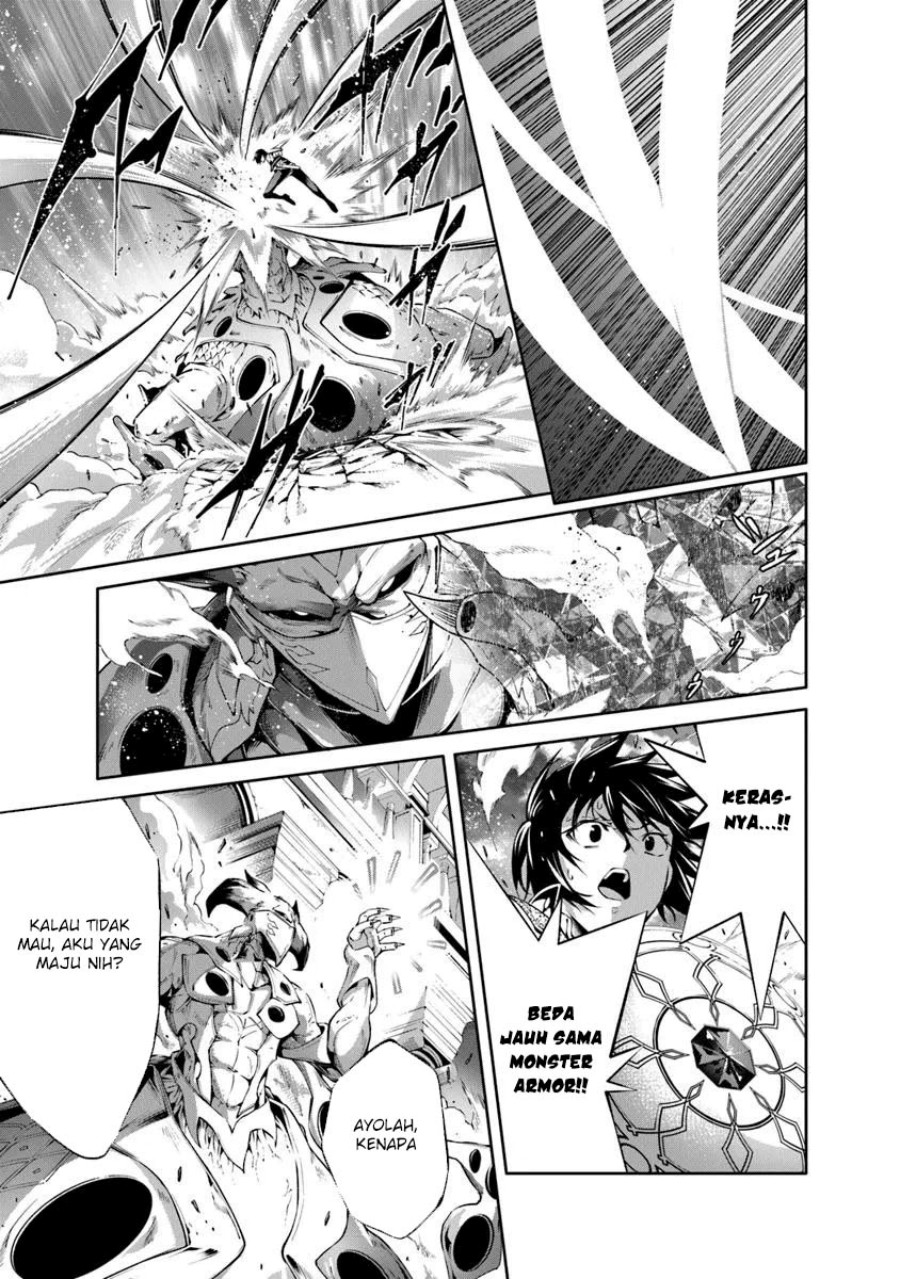 Kamigami ni Sodaterare Shimo no, Saikyou to Naru Chapter 57 Bahasa Indonesia